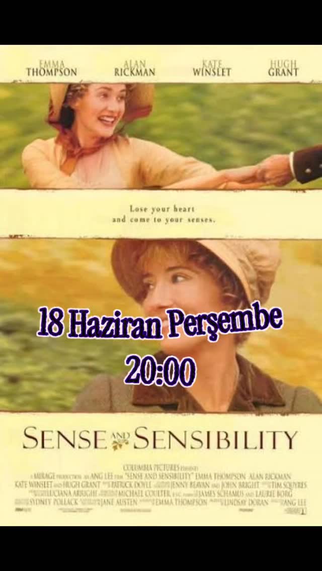 Zeynep Tül Akbal — Sense and Sensibility Gösterimi Etkinlik afişi