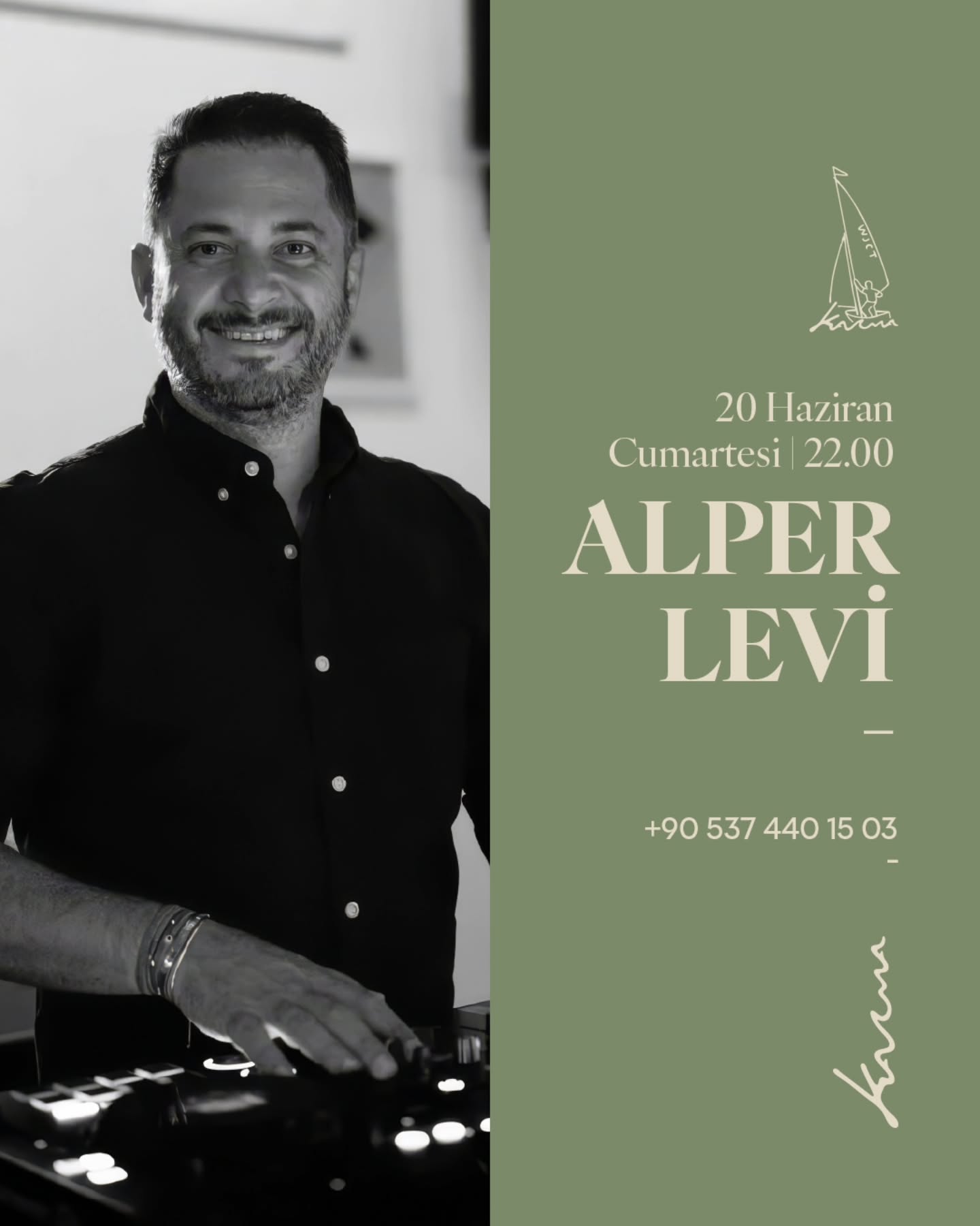 Alper Levi — DJ Set Etkinlik afişi