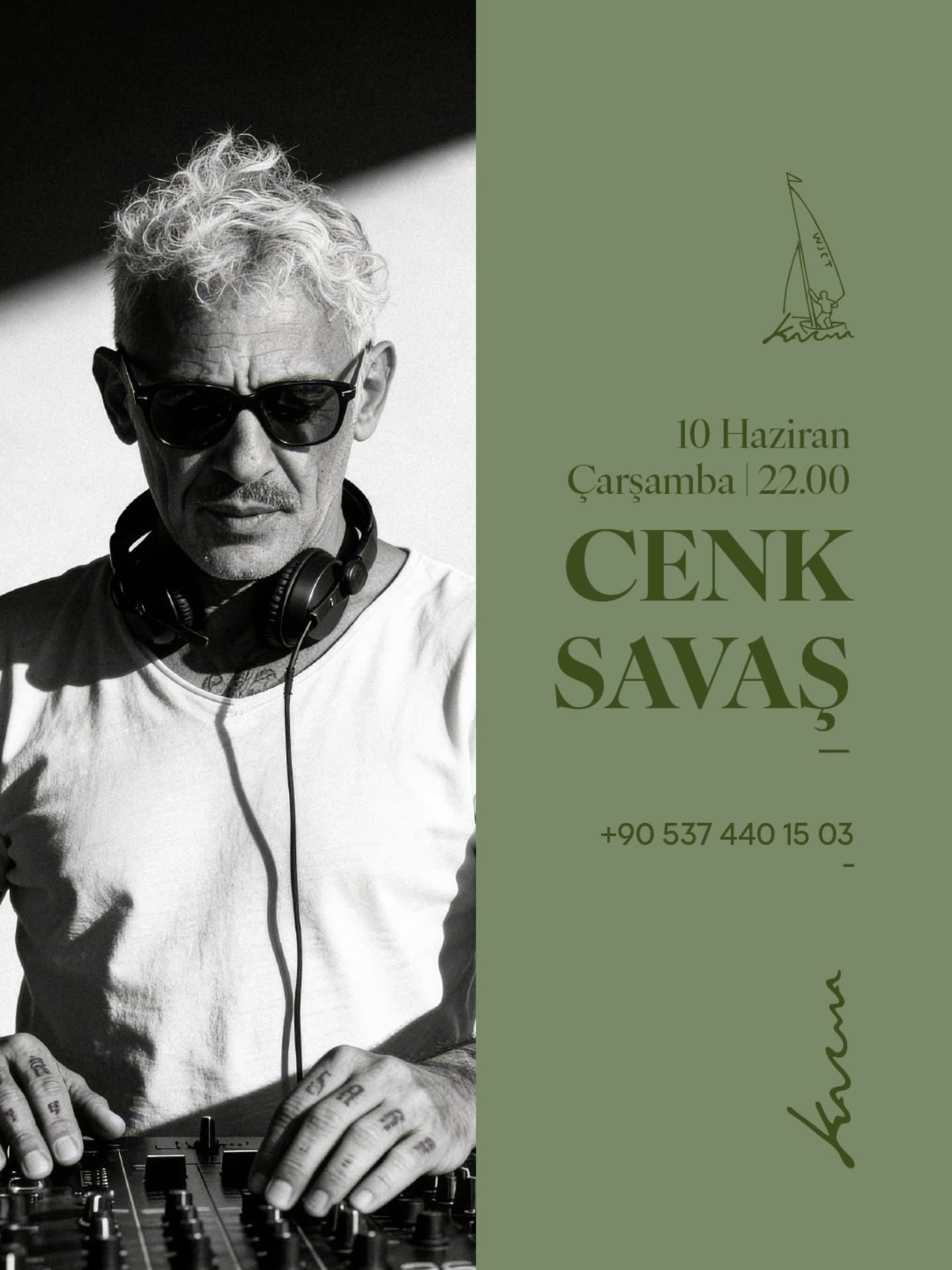Cenk Savaş Etkinlik afişi