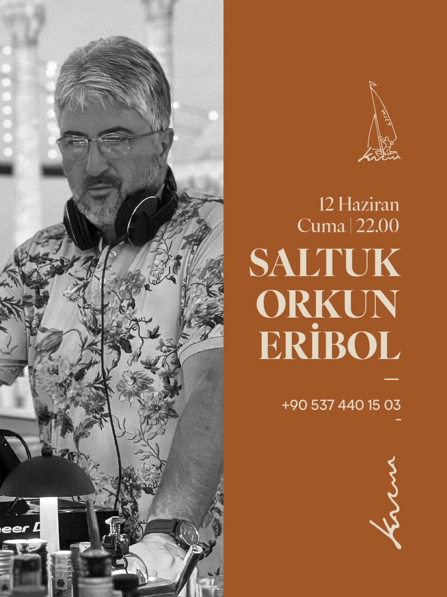 Saltuk • Orkun • Eribol Etkinlik afişi