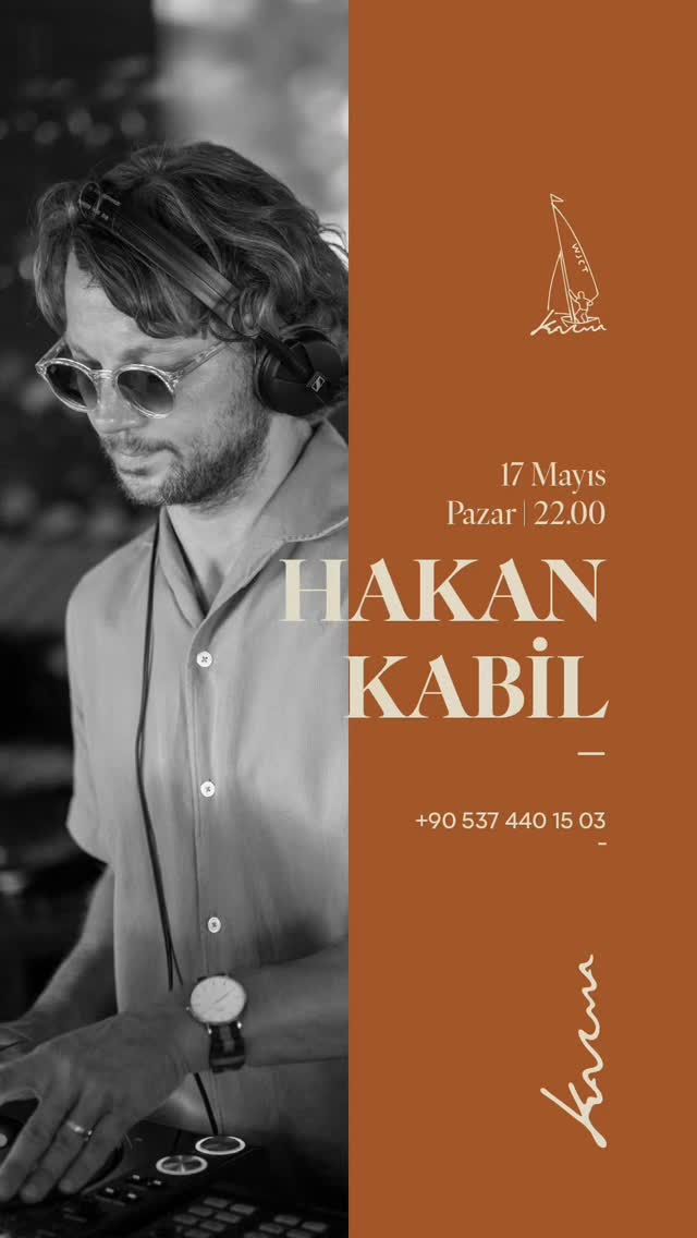 Hakan Kabil Etkinlik afişi
