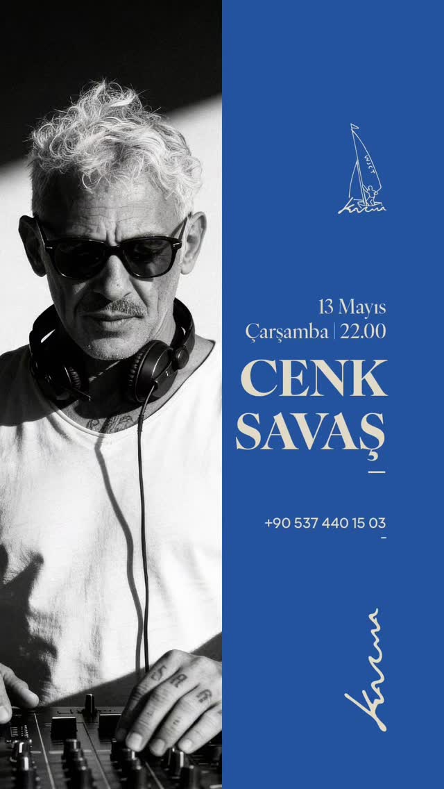 Cenk Savaş Etkinlik afişi
