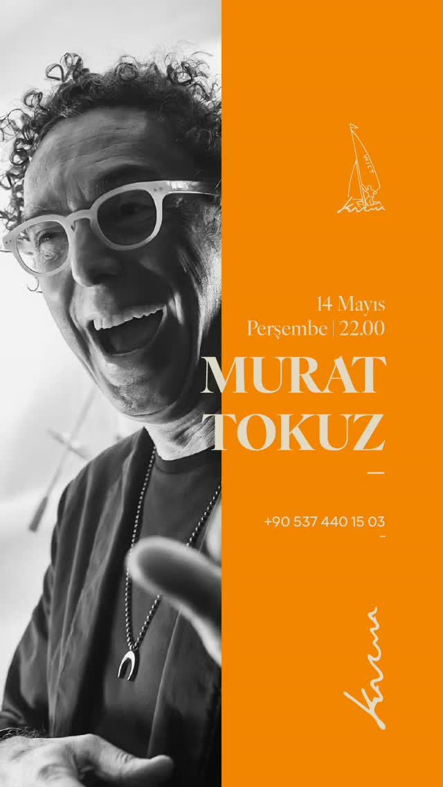 Murat Tokuz Etkinlik afişi