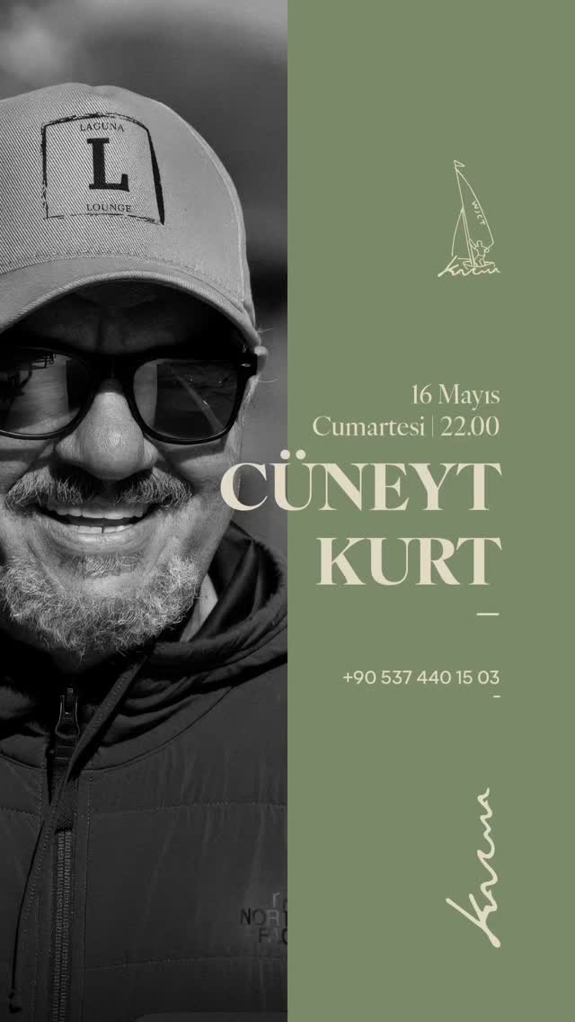 Cüneyt Kurt Etkinlik afişi