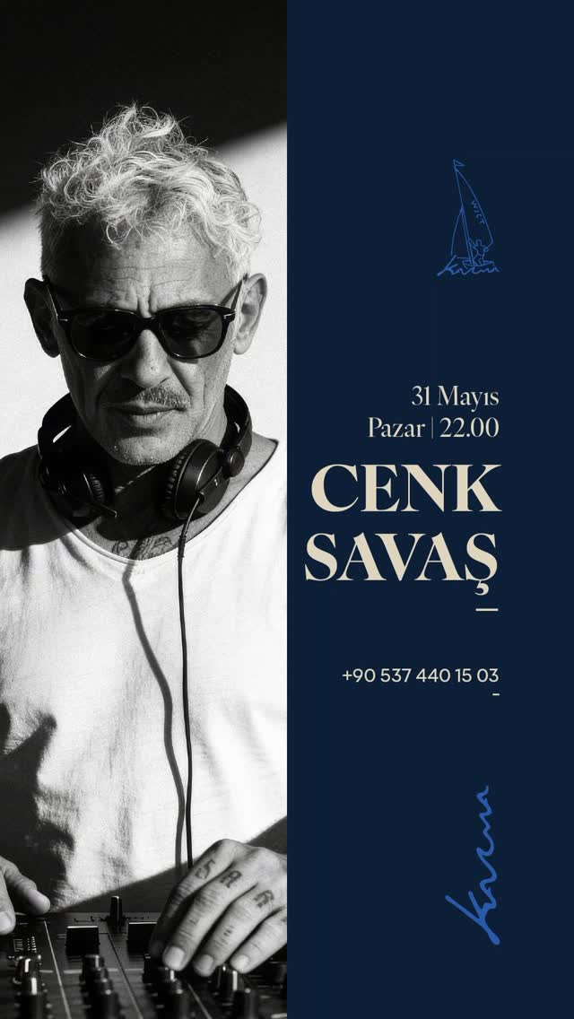 Cenk Savaş Etkinlik afişi