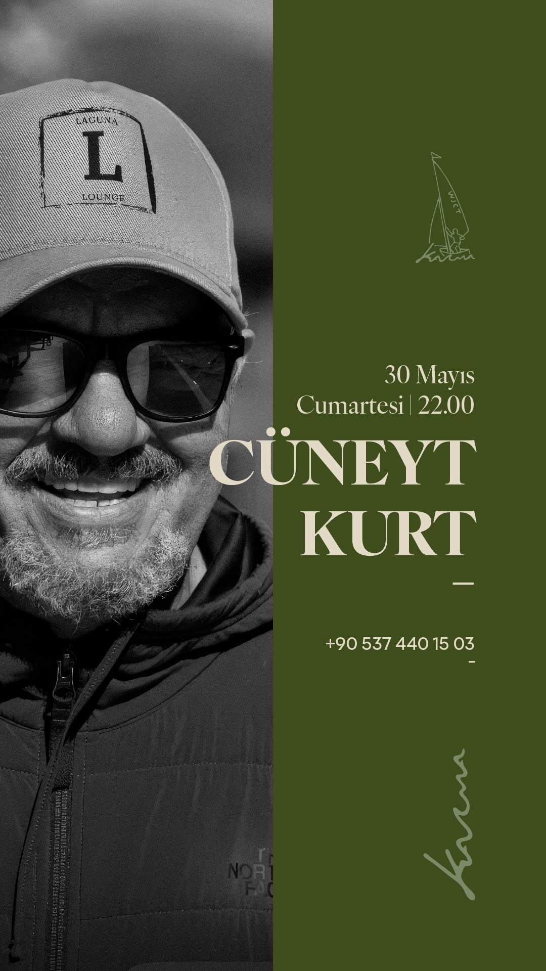Cüneyt Kurt Etkinlik afişi
