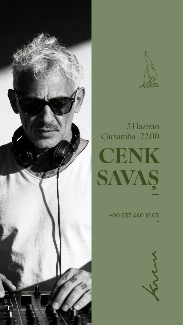 Cenk Savaş — Karma Bodrum Etkinlik afişi