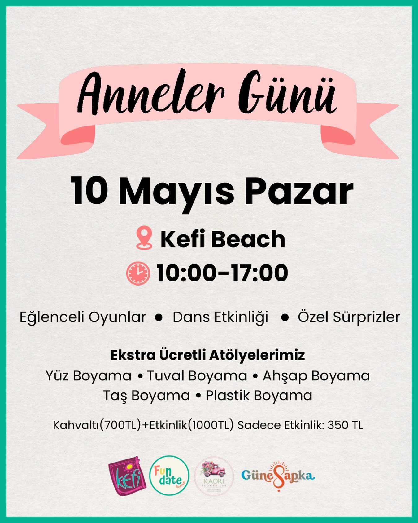 Anneler Günü Etkinliği Etkinlik afişi