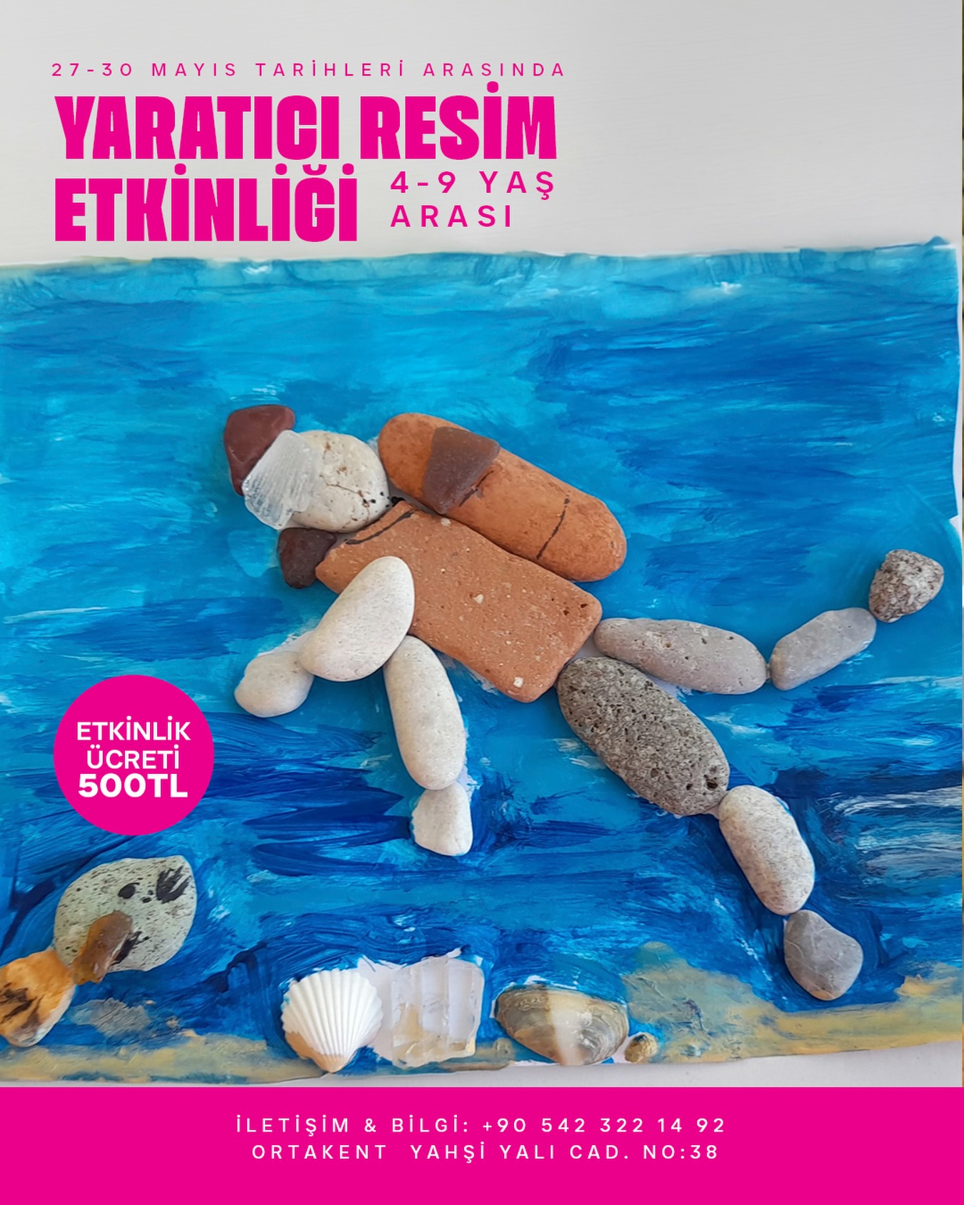 Yaratıcı Resim Atölyesi Etkinlik afişi