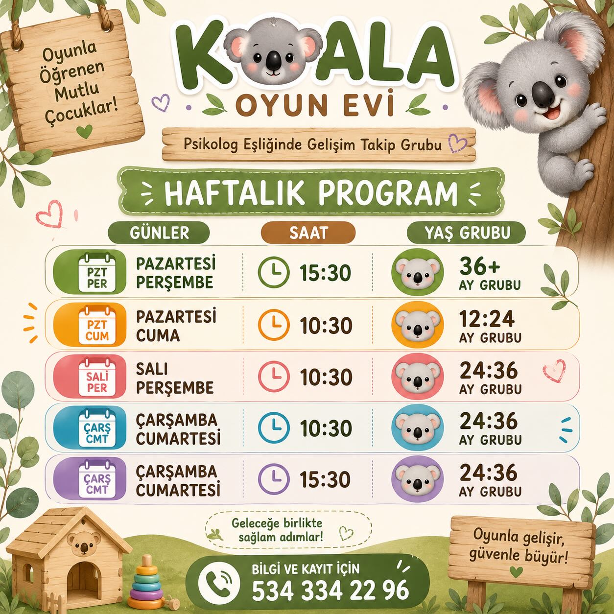 Gelişim Takip Grubu — Çocuk Atölyesi Etkinlik afişi