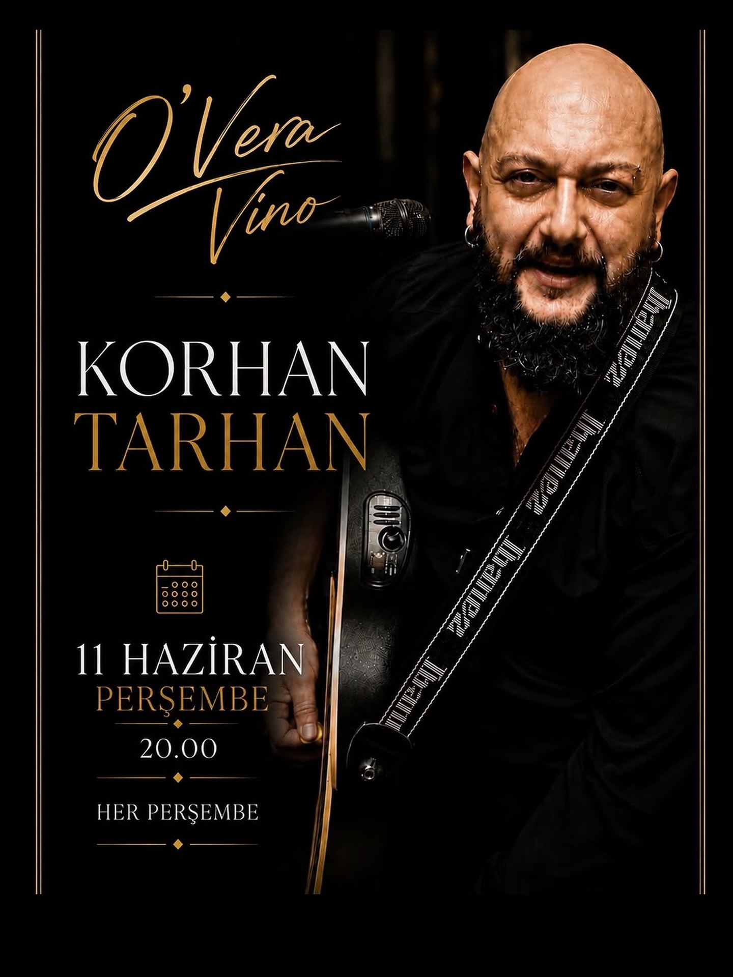 Korhan Tarhan Etkinlik afişi