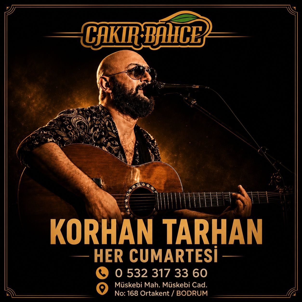 Korhan Tarhan Etkinlik afişi