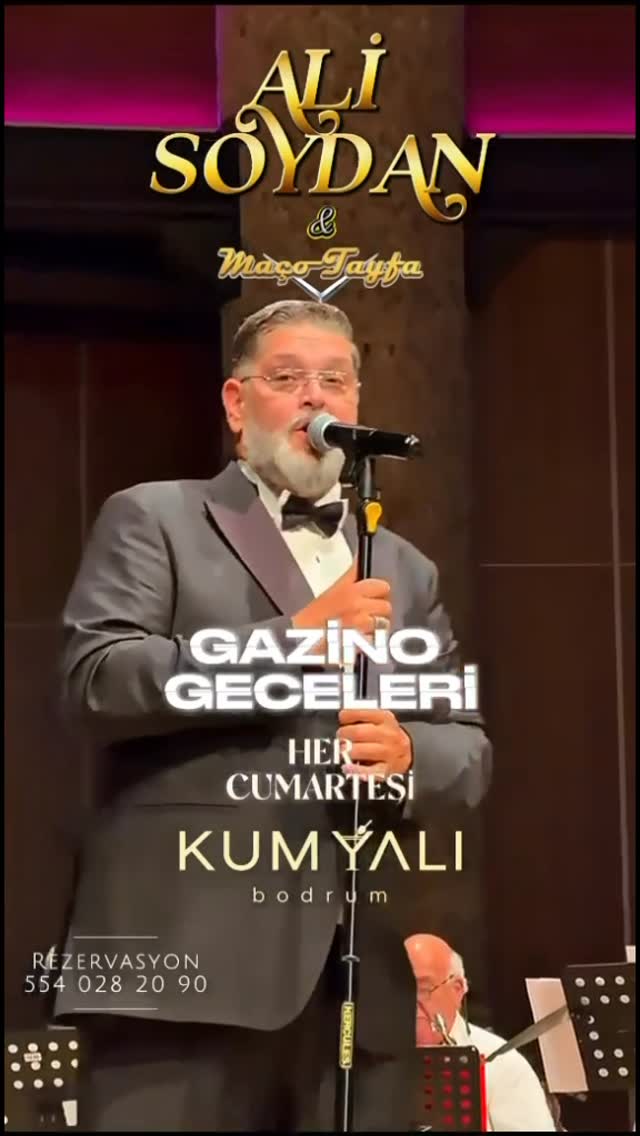 Gazino Geceleri — Ali Soydan & Maço Tayfa Etkinlik afişi