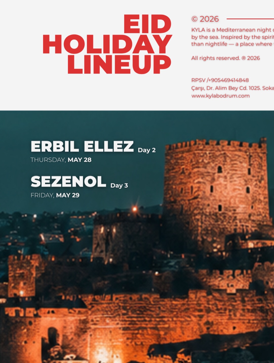 Erbil Ellez Etkinlik afişi