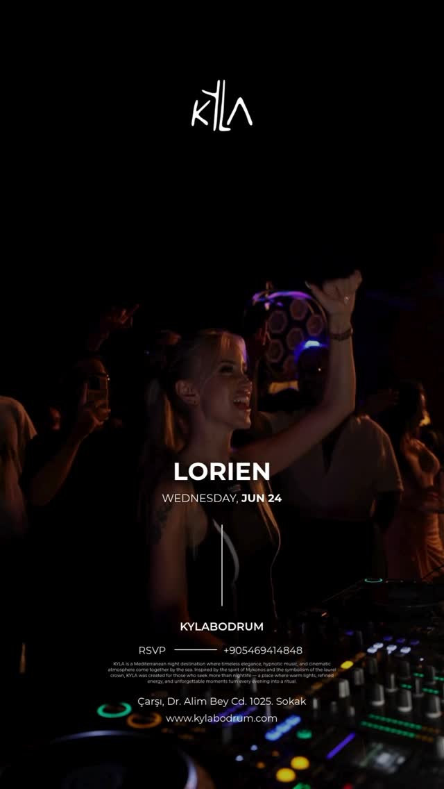 Lorien - DJ set Etkinlik afişi