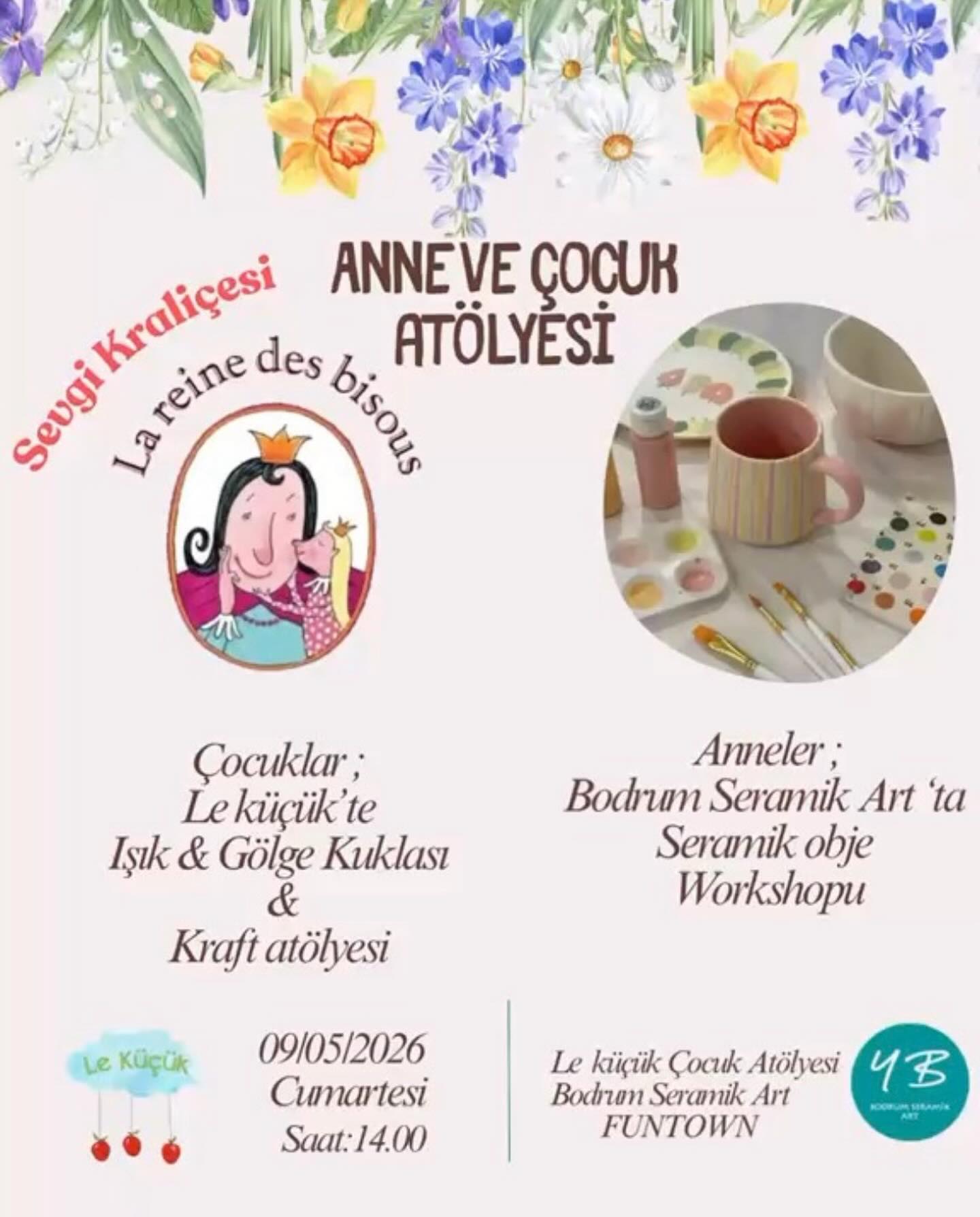Anne ve Çocuk Atölyesi Etkinlik afişi
