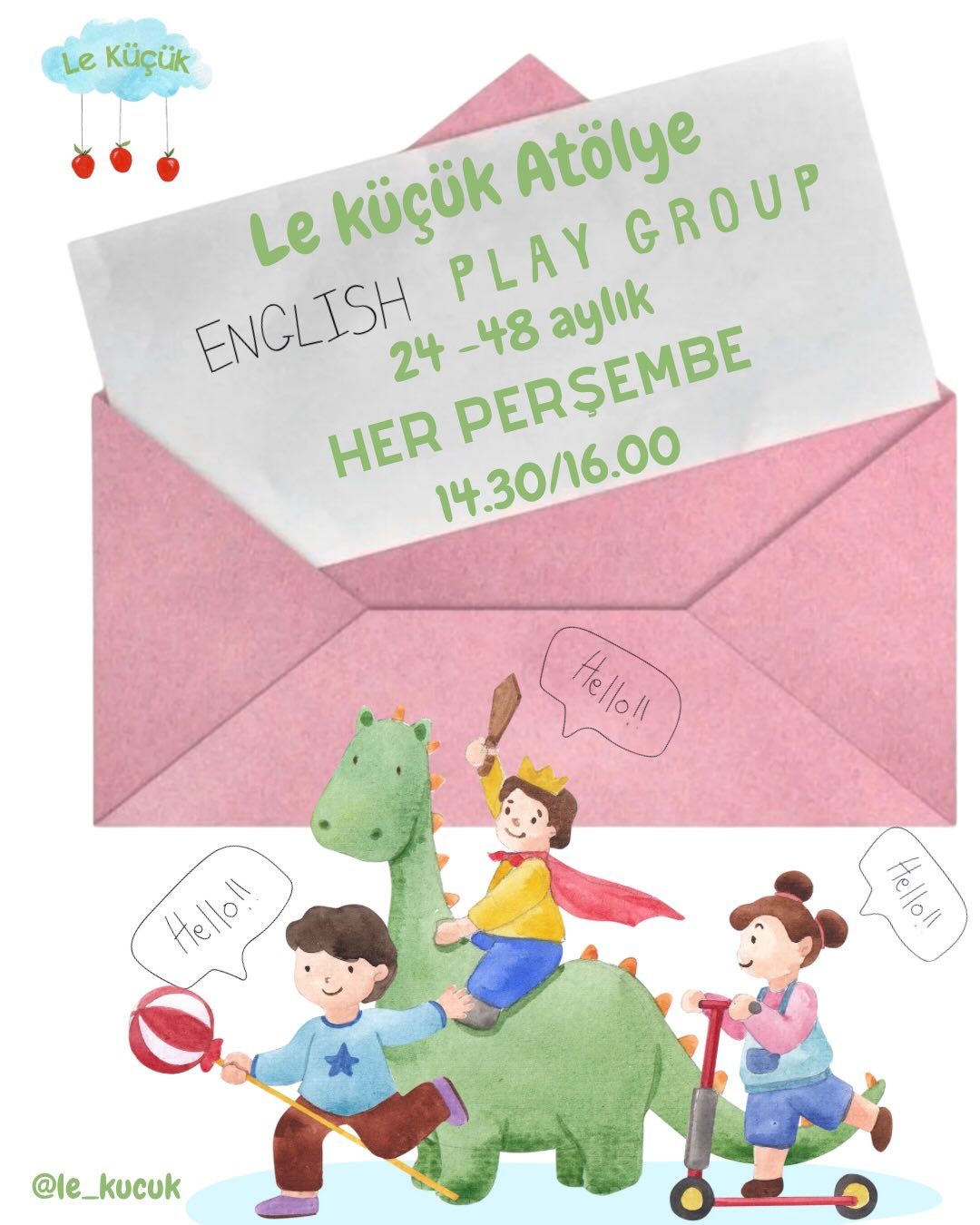 English Play Group Etkinlik afişi