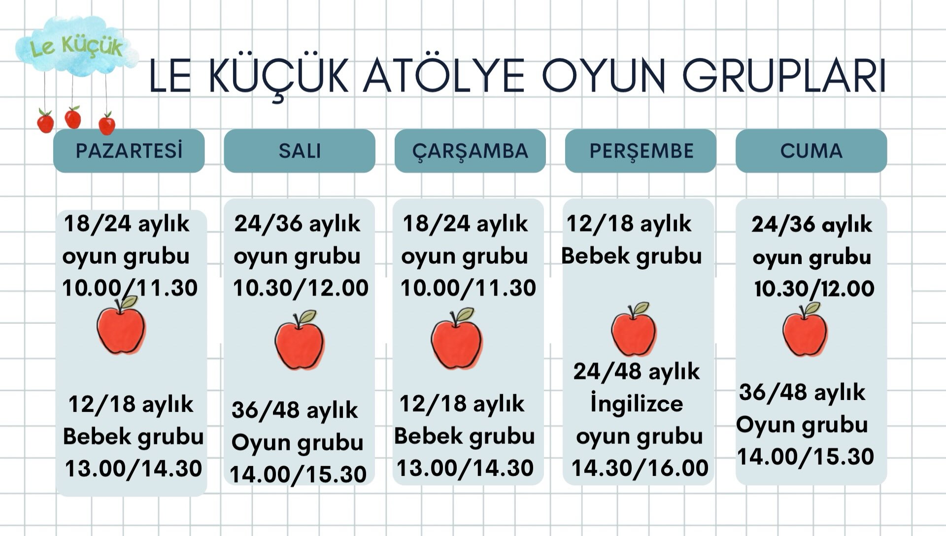 Le Küçük Atölye — Monday Playgroup