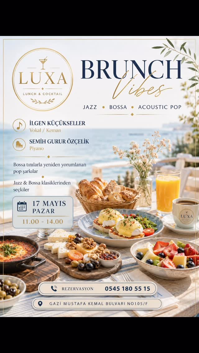 İlgen Küçükseller — Brunch Konseri Etkinlik afişi