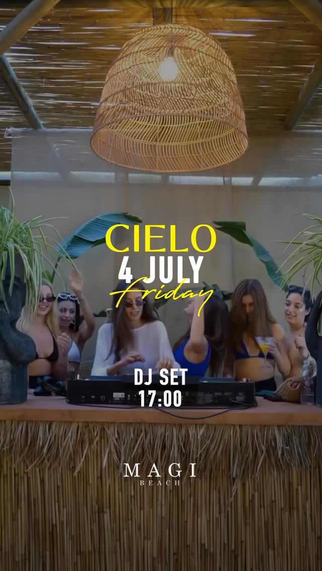 Cielo Takeover — SLT (Beach Session) Etkinlik afişi