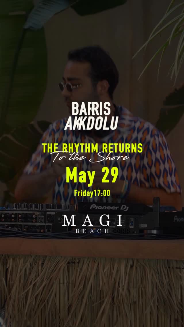 Barış Akdolu — The Rhythm Returns To The Shore Etkinlik afişi