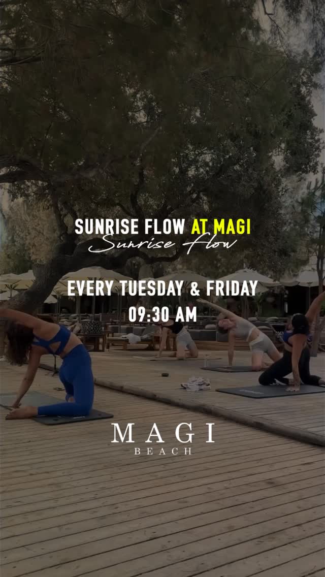 Sunrise Flow Etkinlik afişi