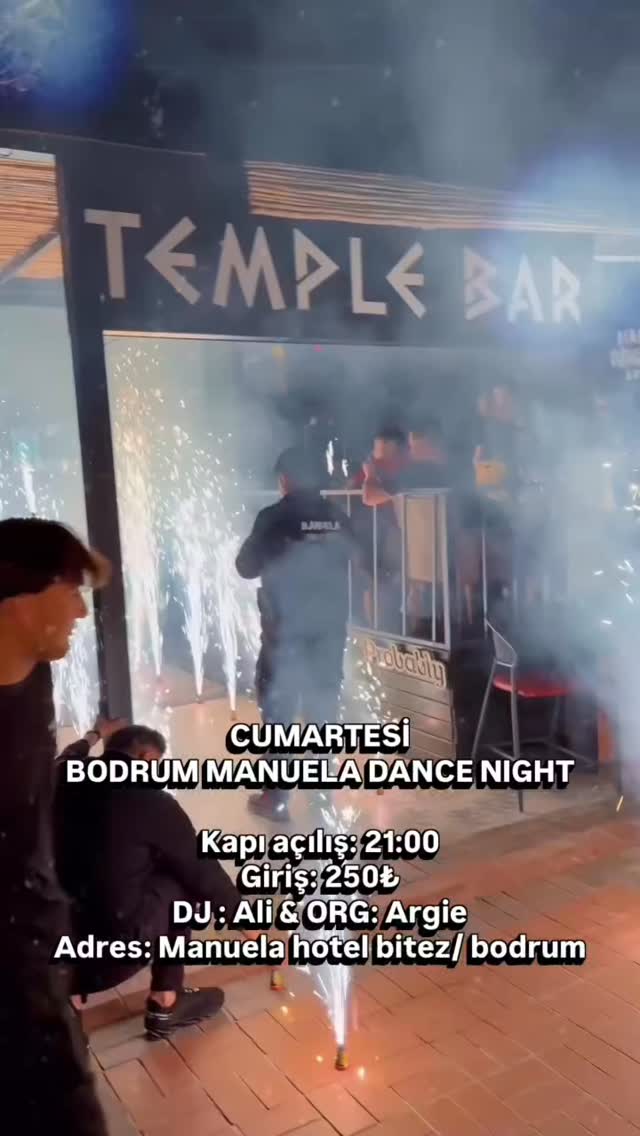 Dance Night — Ali Etkinlik afişi