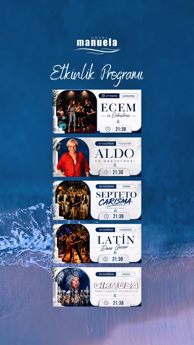 Ecem ve Orkestrası Etkinlik afişi