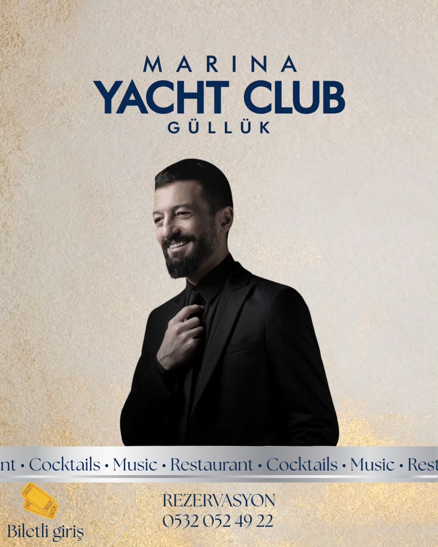 Mehmet Erdem Konser Etkinlik afişi