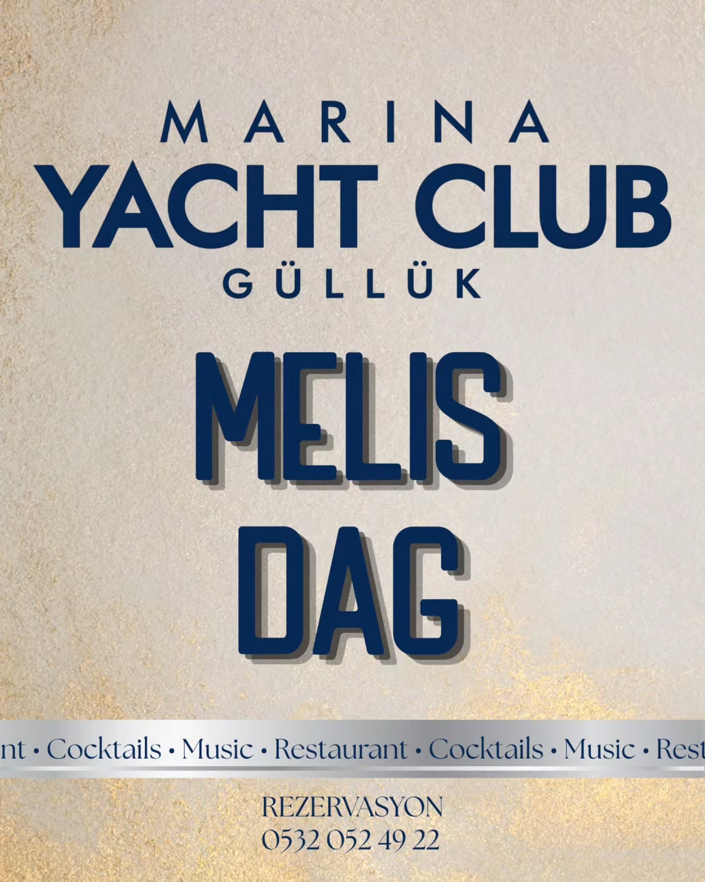 Melis Dağ — Konser Etkinlik afişi