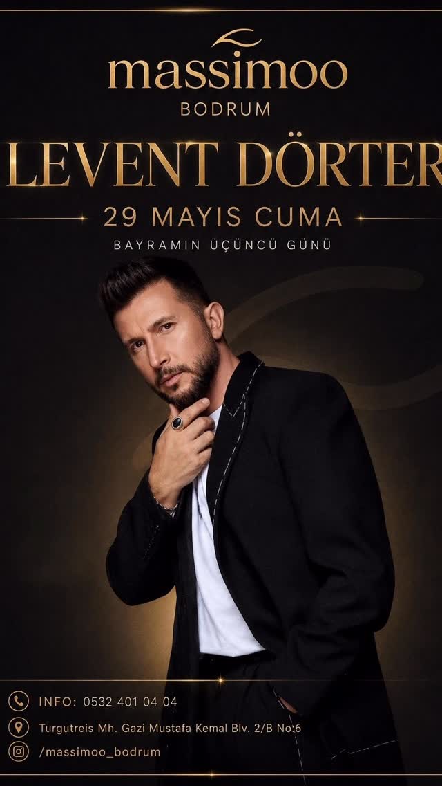 Levent Dörter Etkinlik afişi