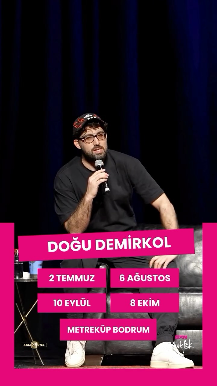 Doğu Demirkol — Metreküp Bodrum Etkinlik afişi