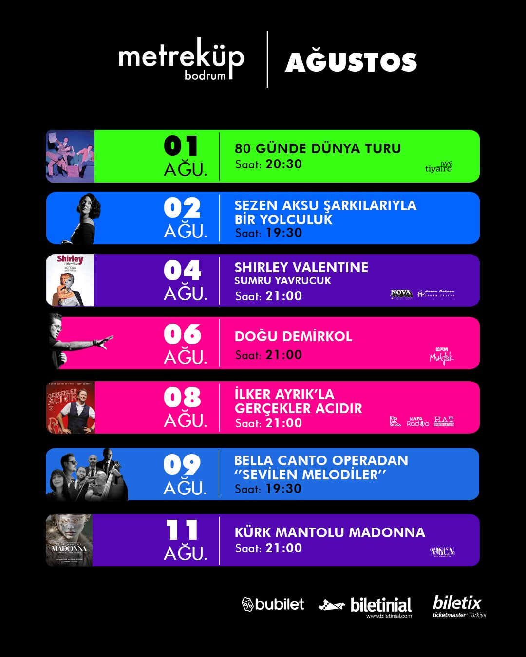 Kürk Mantolu Madonna — Metreküp Bodrum
