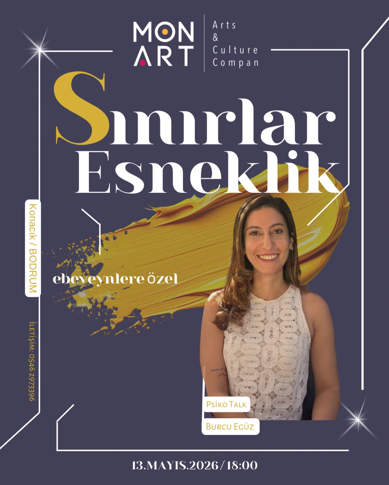 Burcu Egüz — Ebeveynlikte Hassas Denge Etkinlik afişi