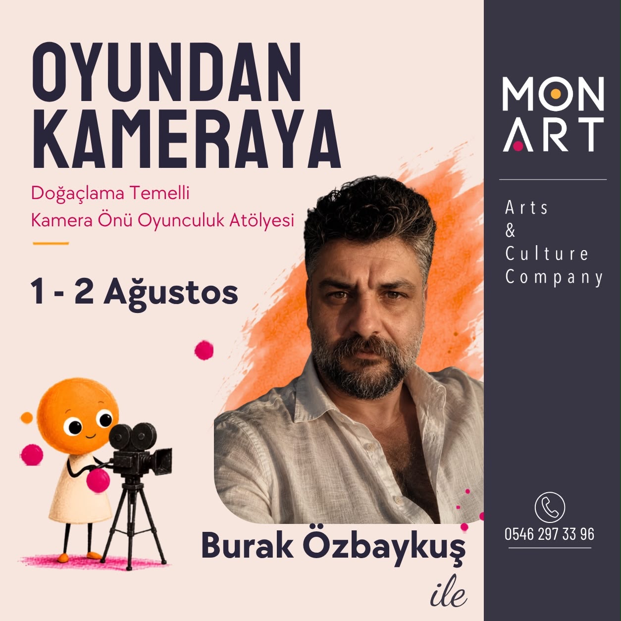 Burak Özbaykuş - Kamera Önü Oyunculuk Atölyesi