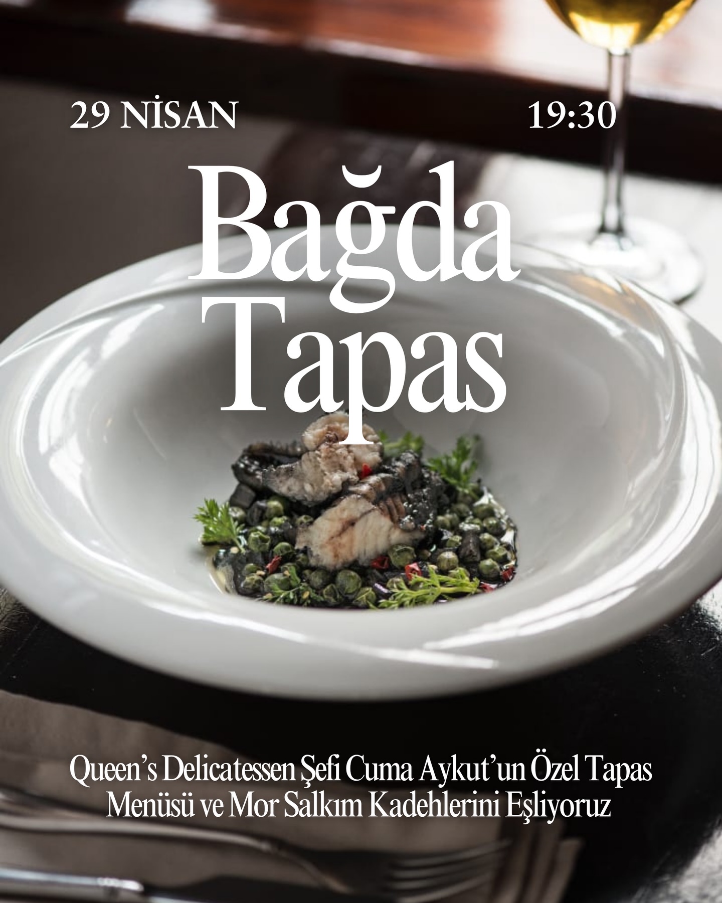 Cuma Aykut — Bağda Tapas Etkinlik afişi