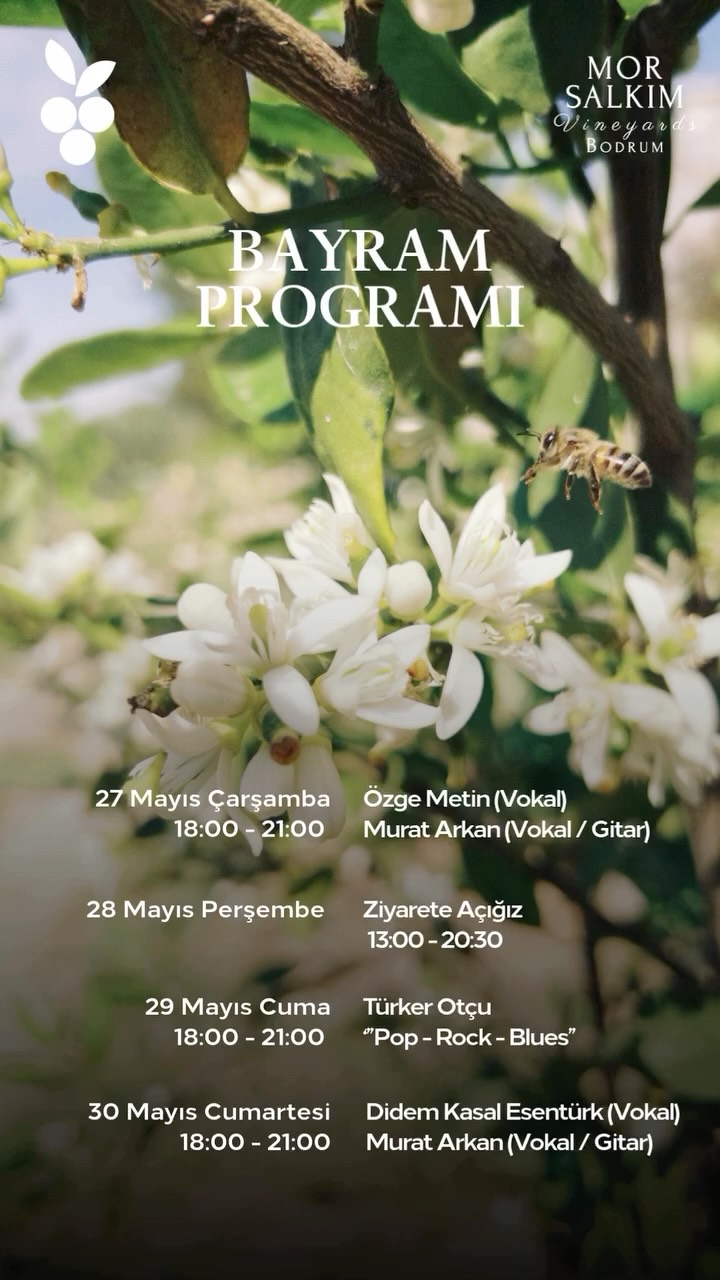 Türker Otçu — Bayram Programı Etkinlik afişi
