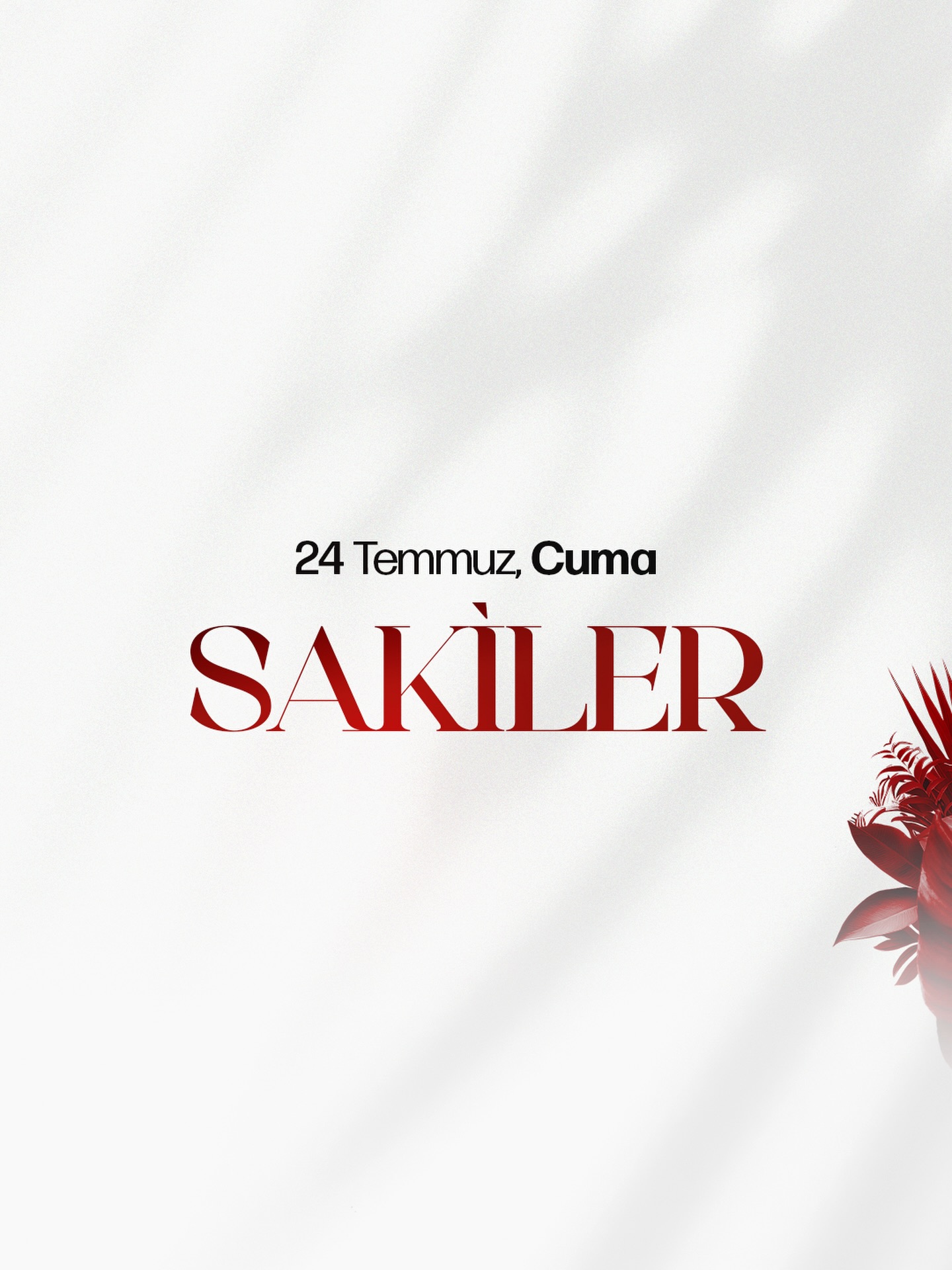 Sakiler — Yıldızlar Geçidi Etkinlik afişi