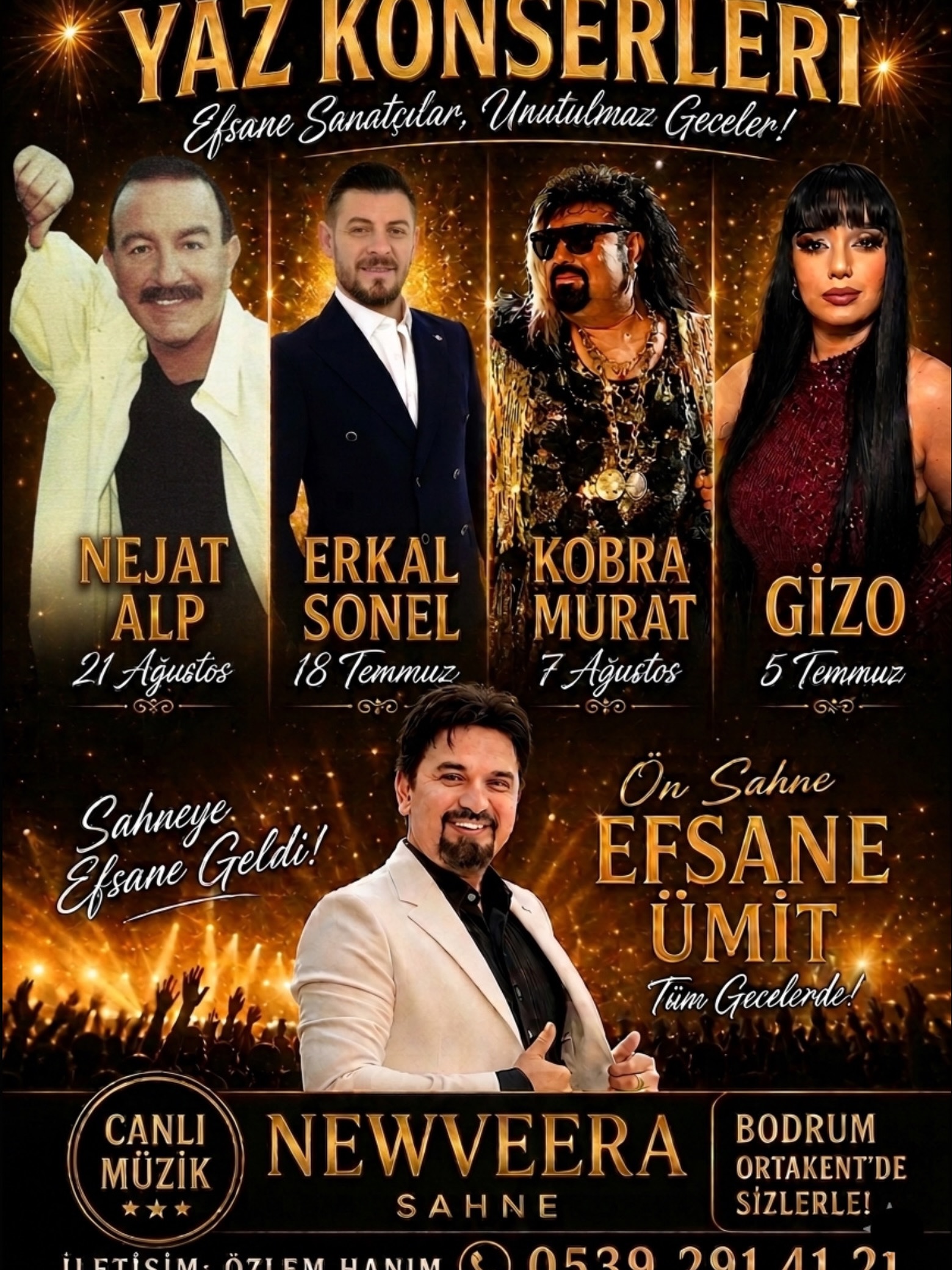 Nejat Alp — New Veera Yaz Konserleri Etkinlik afişi