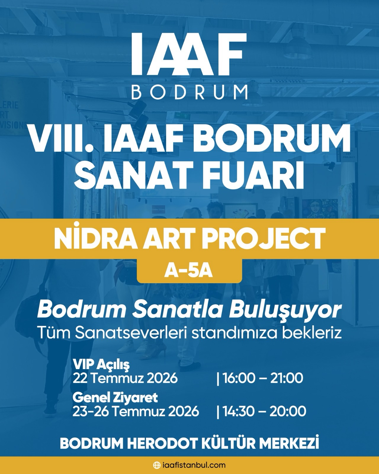 VIP-Eröffnung — IAAF Bodrum Kunstmesse