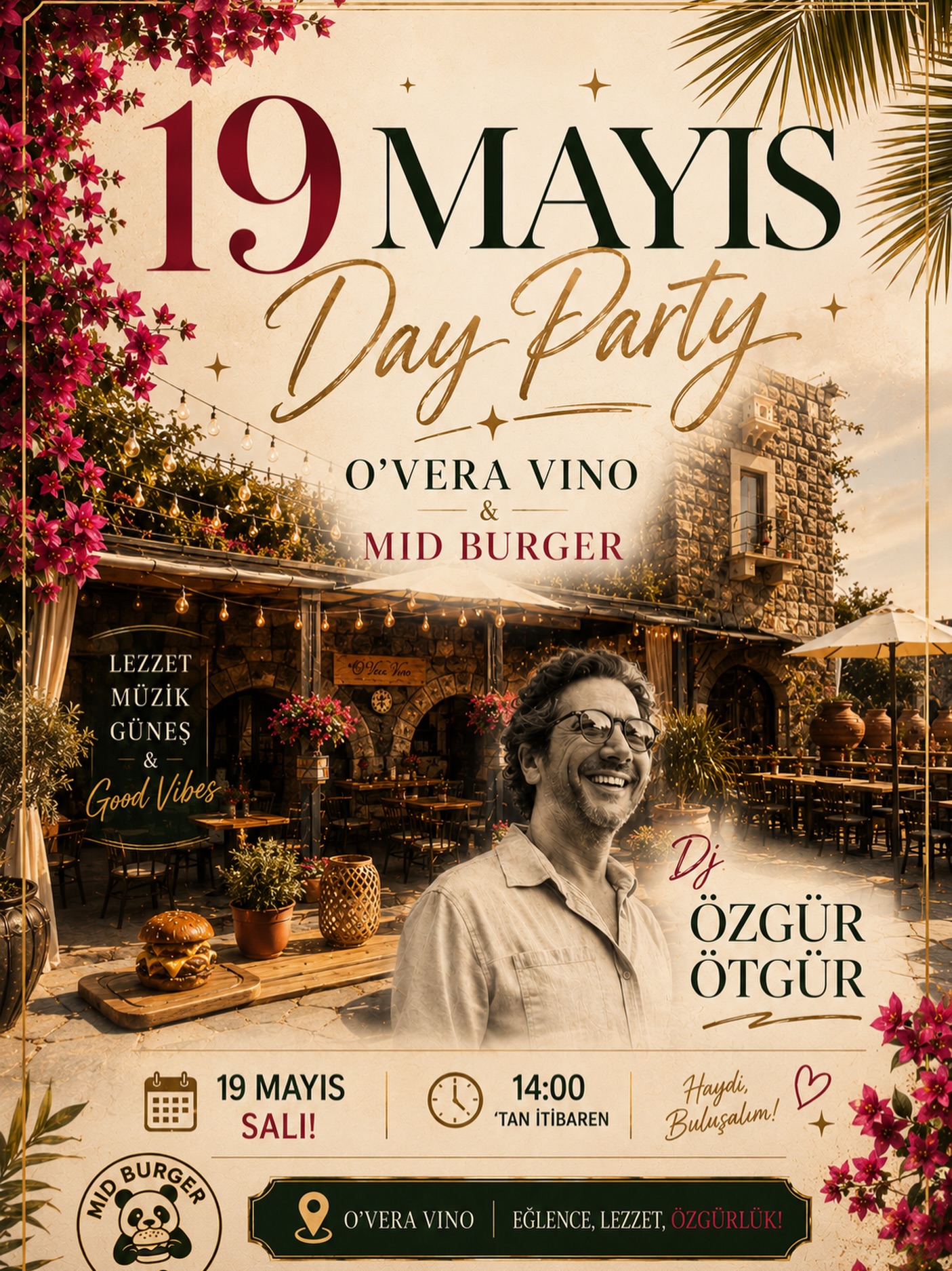 Özgür Ötgür – Day Party Etkinlik afişi