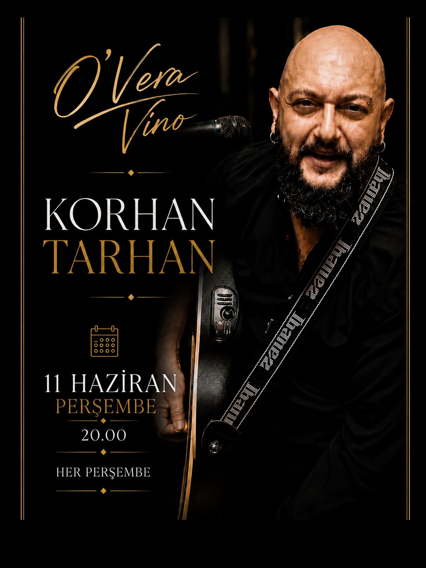 Korhan Tarhan Etkinlik afişi