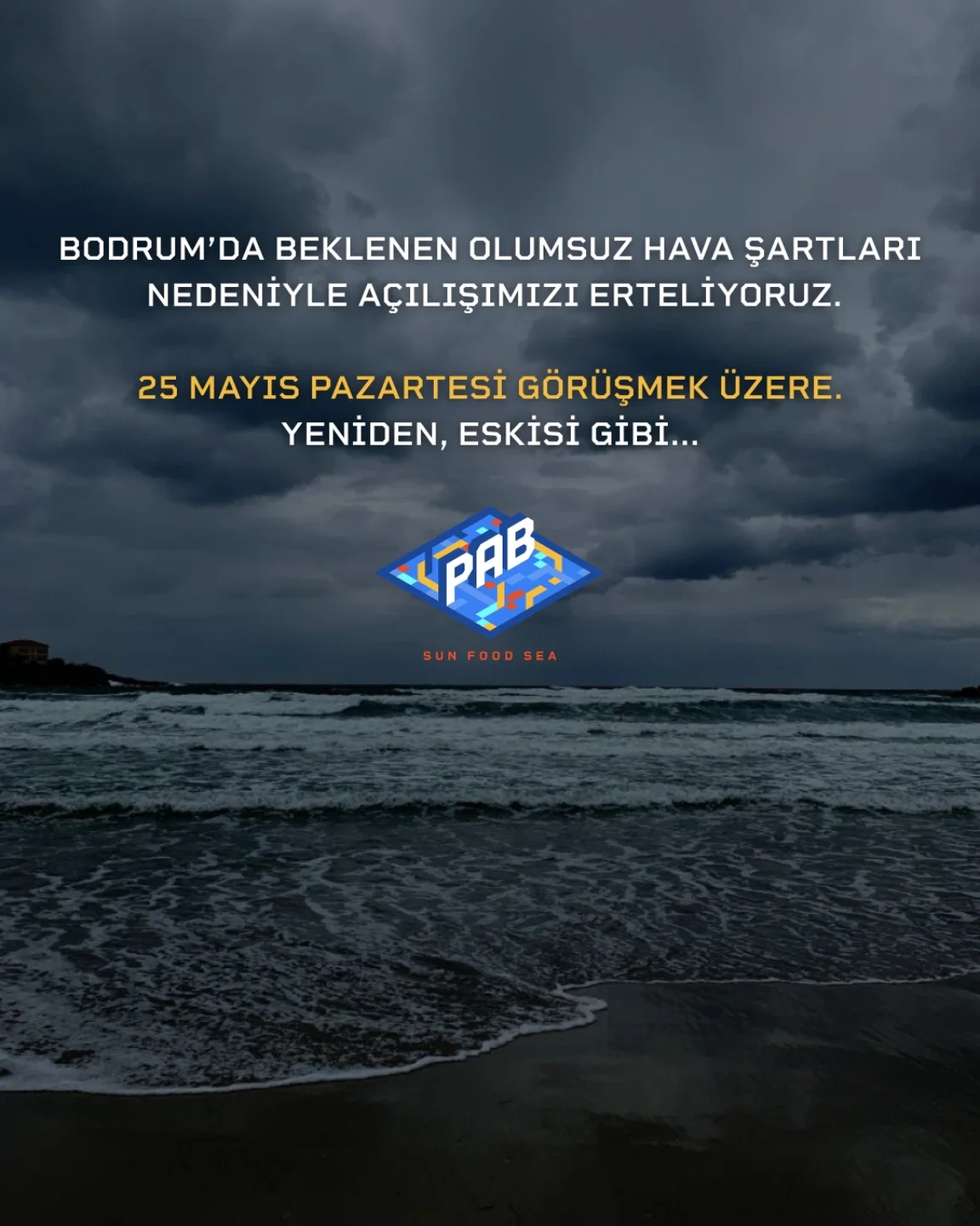Açılış - Ertelendi Etkinlik afişi