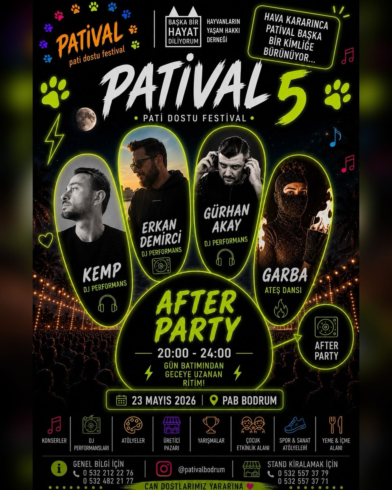Patival Electro After Party — Kemp Etkinlik afişi
