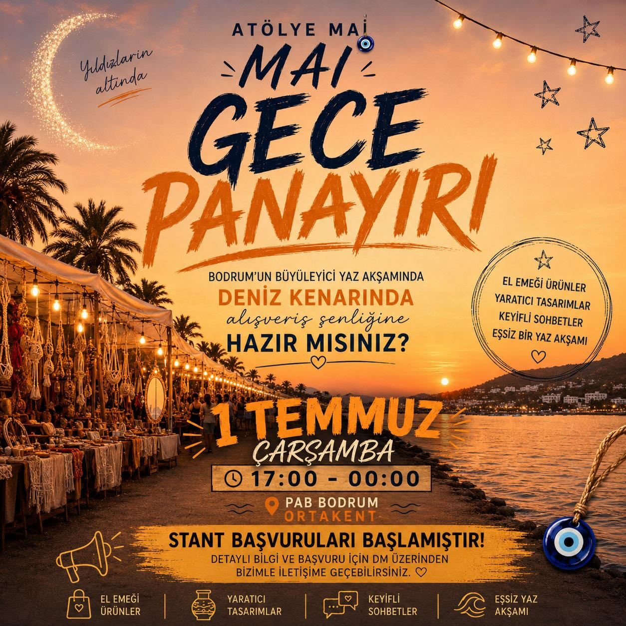 Gece Panayırı Etkinlik afişi