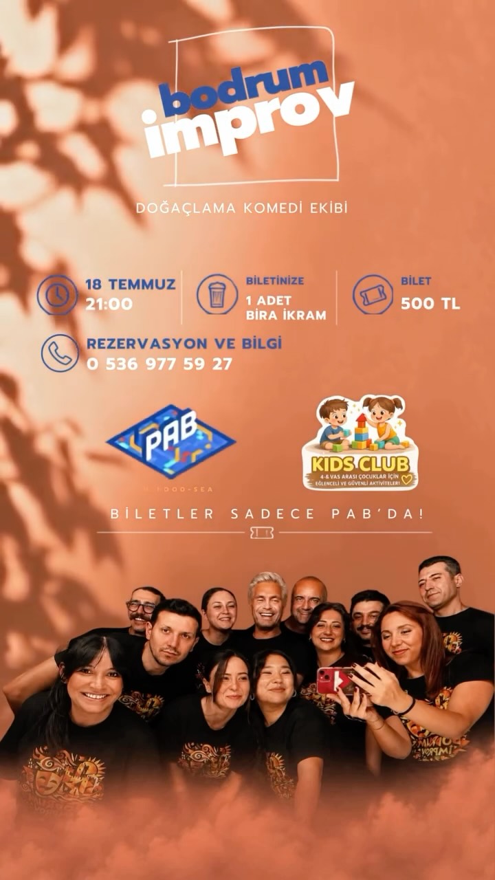 Bodrum Improv - Doğaçlama Komedi Gecesi