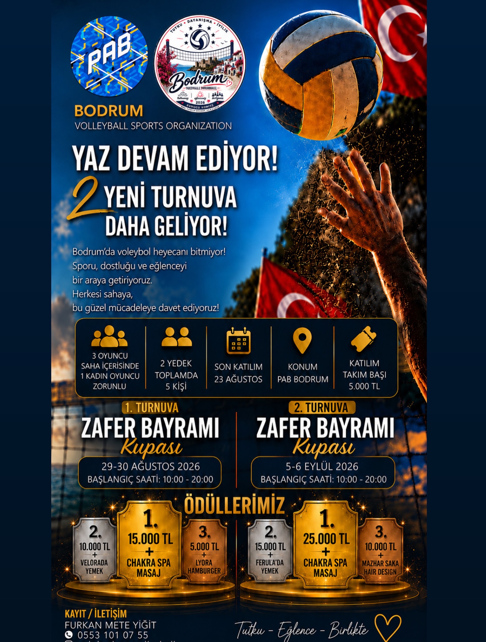 Zafer Bayramı Kupası - 2. Turnuva / 1. Gün