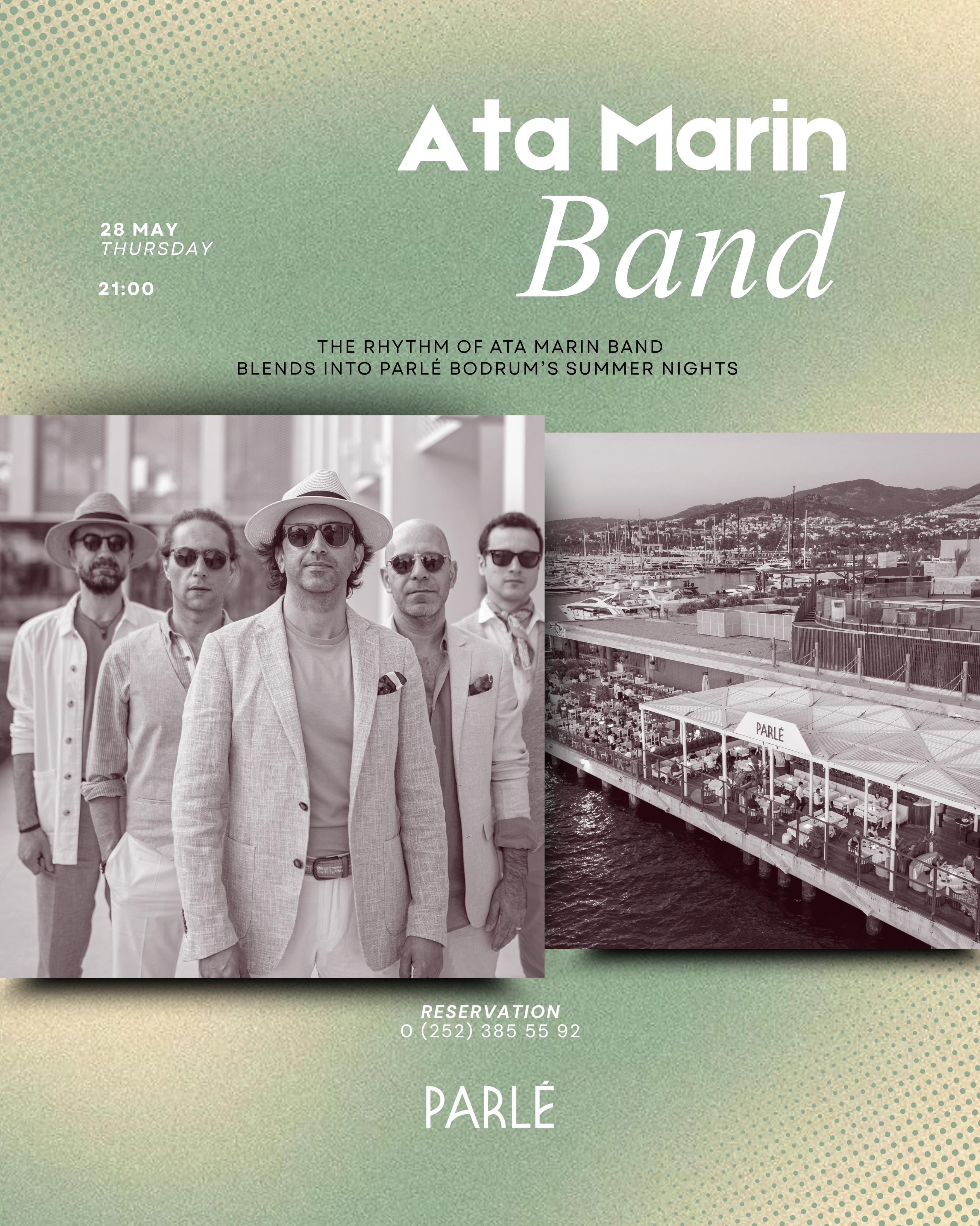 Ata Marin Band Etkinlik afişi