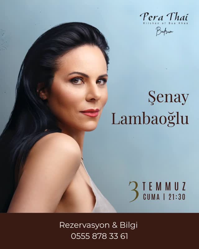 Şenay Lambaoğlu Konser Etkinlik afişi