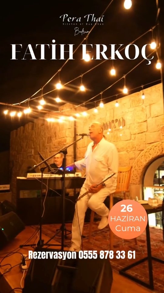 Fatih Erkoç — Pera Thai Bodrum